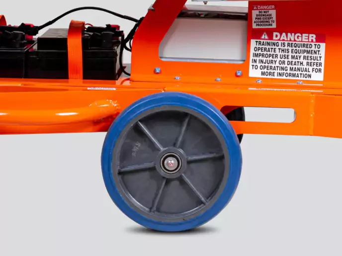 AFAD automated flagger assistance device wheel transport