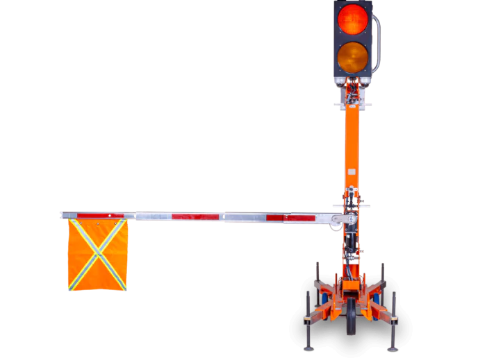 AFAD automated flagger assistance device