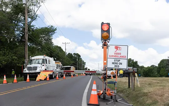 Signs, Cones, and SmartFlagger Deployment